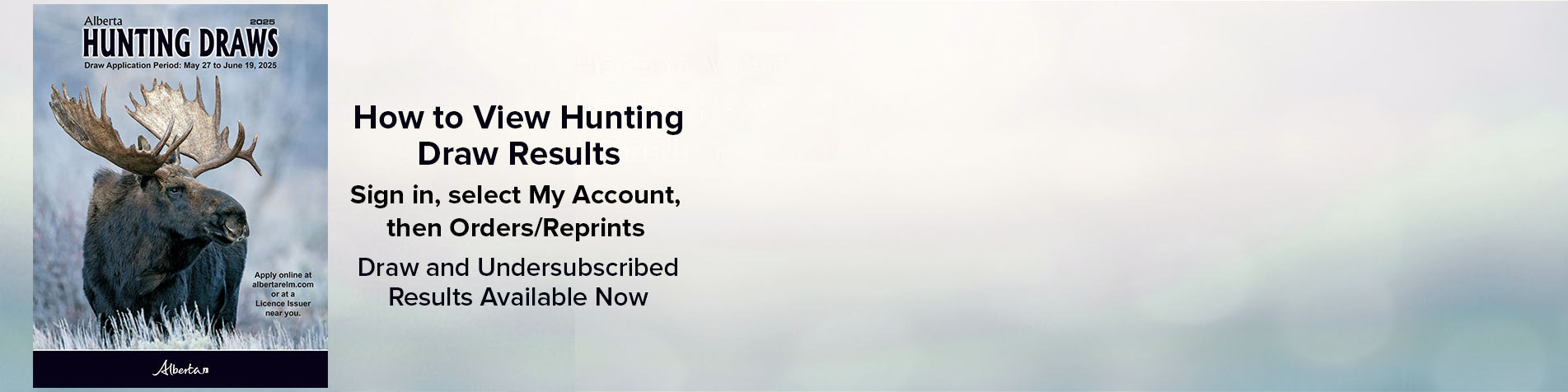 Hunting Draw- Carousel- Results- Now